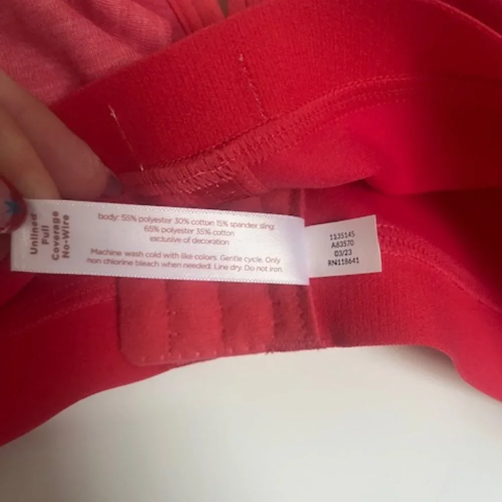 NWT Lane Bryant/Cacique Unlined Full Coverage No Wire Bra Size 44B - Picture 4 of 6